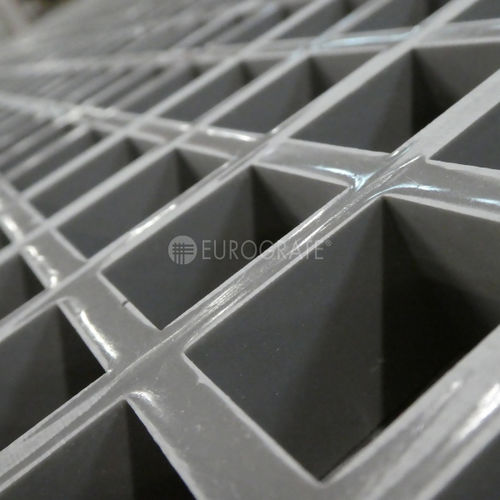 Rejilla de composite - EUROGRATE GRP GRATING AND PROFILES - de poliéster reforzado con fibras de vidrio / reforzado / conductiva