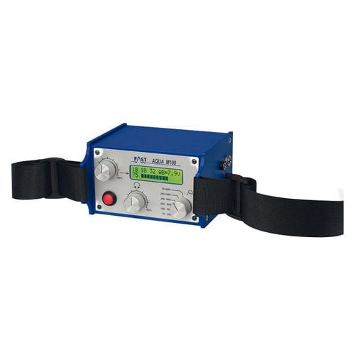 Detector de fugas de agua - Aqua M100 - F.A.S.T. GmbH  - con gas trazador / portátil / con cascos