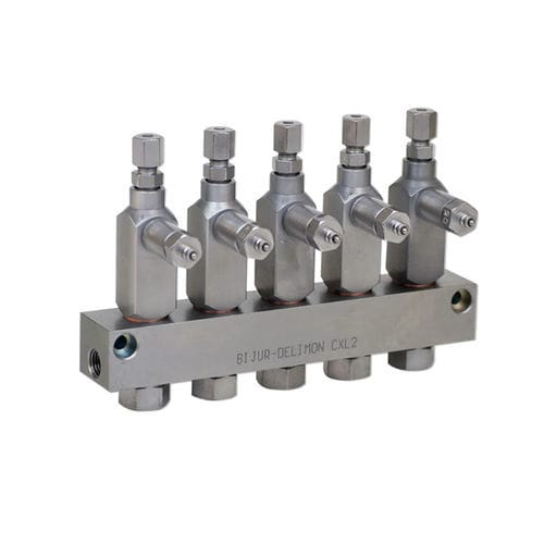 Inyector volumétrico - CXL2  - BIJUR DELIMON INTERNATIONAL - de aceite / automático / de grasa
