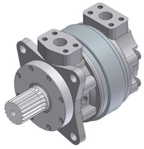 Motor hidráulico de engranaje - 37 series - RINEER - de cilindrada fija / de alta presión