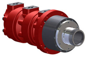 Motor hidráulico de engranaje - 37 series - RINEER - para taladrado