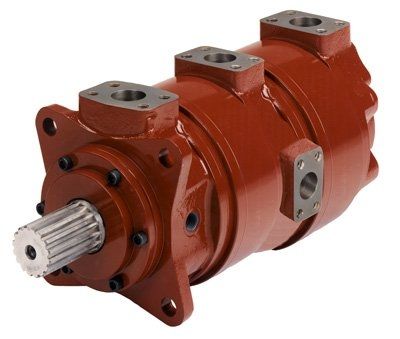 Motor hidráulico de engranaje - 57 series - RINEER - de cilindrada fija / baja velocidad / de alto par