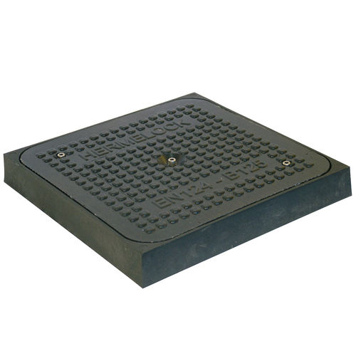Tapa de registro material compuesto reforzado con fibra de vidrio - HE400SB - Hermelock 