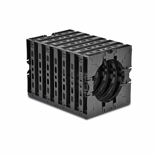 Pozo de infiltración para el tratamiento del agua de lluvia - CONTROLBOX® 400 - Hewitech 