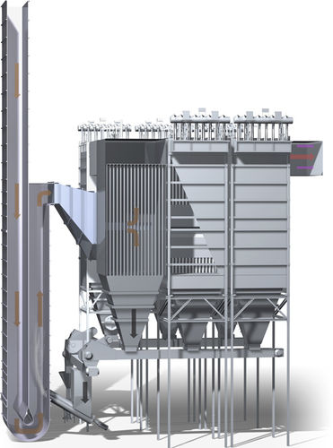 Lavador de gases en seco - Xerosorp - Hitachi Zosen Inova AG  - químico / de alta eficacia / compacto