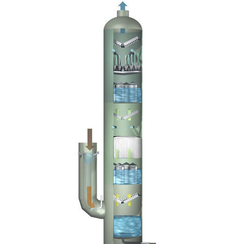 Lavador de gases por vía húmeda - Hitachi Zosen Inova AG  - de gas corrosivo