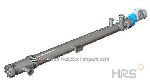 Intercambiador de calor de superficie rasqueteada - HRS R series - HRS Heat Exchangers  - rotativo / líquido-líquido