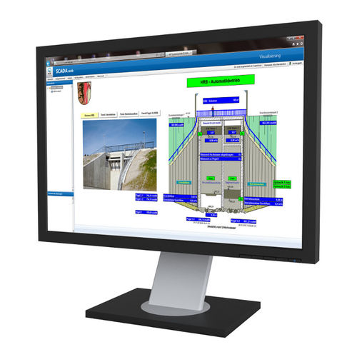 Software de supervisión a distancia - SCADA.web - HST Systemtechnik GmbH & Co. KG - de SCADA / para el tratamiento de aguas / procesos basados en la web