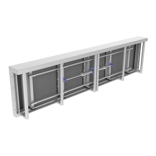 Reja de desbaste con barrotes - HSR - HST Systemtechnik GmbH & Co. KG - para el tratamiento de aguas residuales