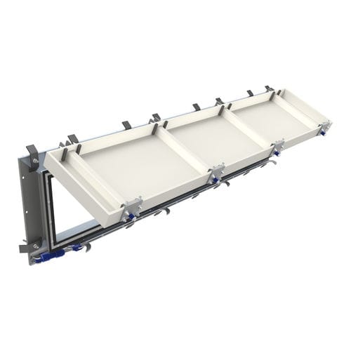 Compuerta para el tratamiento de aguas residuales - AWS  - HST Systemtechnik GmbH & Co. KG