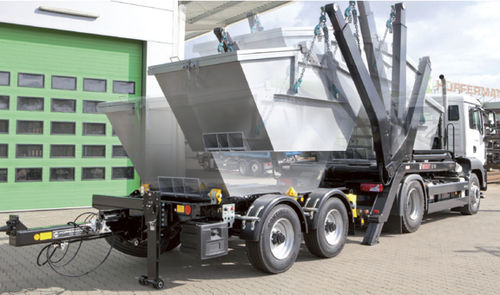Brazo de elevación con gancho para camión - Mini-Carrier - Hüffermann Transportsysteme GmbH 
