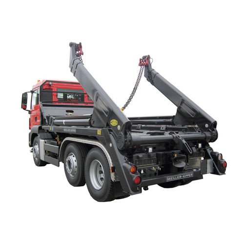 Brazo de elevación con gancho para camión - Skiploader - Hüffermann Transportsysteme GmbH 