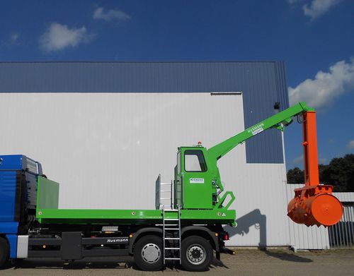 Compactador de basura móvil - GT-TM 1750 - Husmann Umwelt-Technik
