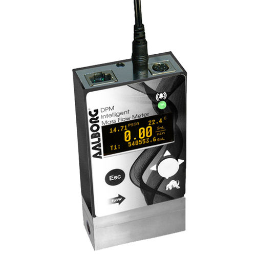 Caudalímetro térmico - DPM series - Aalborg Instruments - másico / para gas / 4-20 mA
