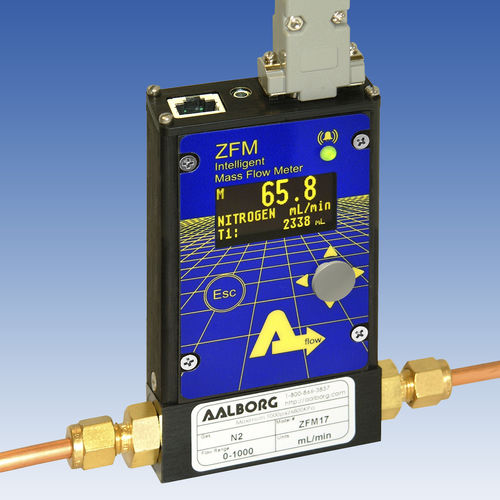 Caudalímetro térmico - ZFM - Aalborg Instruments - másico / para gas / en línea