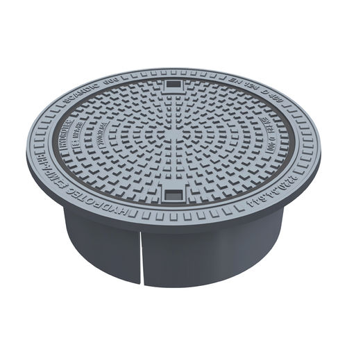 Tapa de registro de hierro fundido - SCANDICpur SN 600 - HYDROTEC Technologies AG 