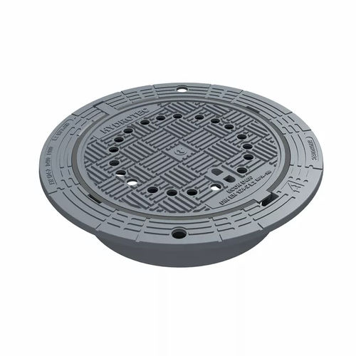 Tapa de registro de hierro fundido - ECONpur SN 190 - HYDROTEC Technologies AG  - redonda