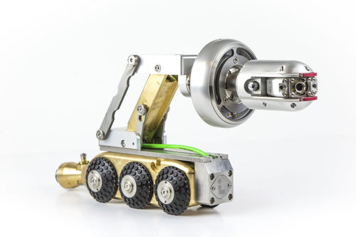 Robot de inspección con ruedas - CAMBOSS 100 - I.B.O.S. EU a.s.  - para canalizaciones