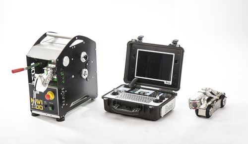 Robot de inspección con ruedas - CAMBOSS 135 - I.B.O.S. EU a.s.  - para canalizaciones / para fontanería