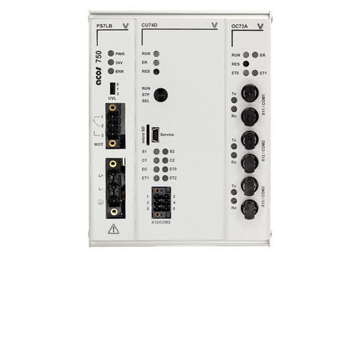 Sistema de control remoto modular - ACOS 750 - VIVAVIS - compacto / E/S / integrado