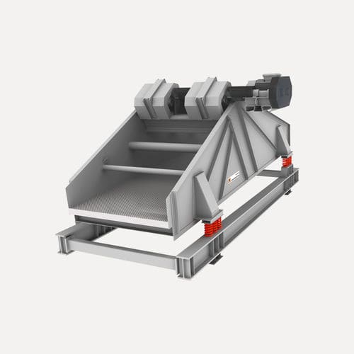 Criba vibratoria lineal - IFE Aufbereitungstechnik GmbH  - para productos a granel / inclinada