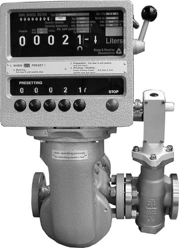 Caudalímetro de piñones ovalados - OK series - Bopp & Reuther Messtechnik GmbH - volumétrico / para líquido / en línea