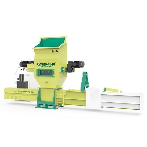 Compactador de basura para poliestireno - ZEUS C100 - INTCO Recycling  - estacionario / horizontal / de carga superior