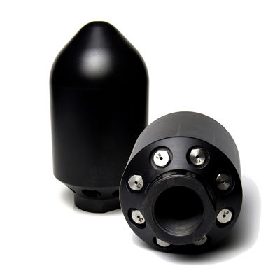 Boquilla de limpieza - 1018xS series - INTERSEWER UG (haftungsbeschränkt)  - para agua / de chorro múltiple / de acero inoxidable
