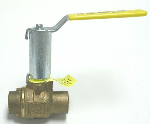 Válvula de palanca - Conbraco Industries - para agua / con alargador / de latón