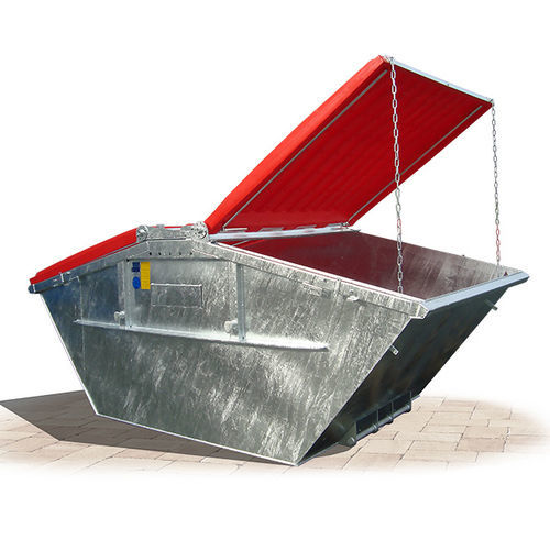 Contenedor de basura de acero galvanizado - ASM series - IVB Umwelttechnik GmbH  - para reciclaje / abierto