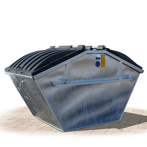 Contenedor de basura de acero galvanizado - ASM Series - IVB Umwelttechnik GmbH  - de reciclaje / abierto