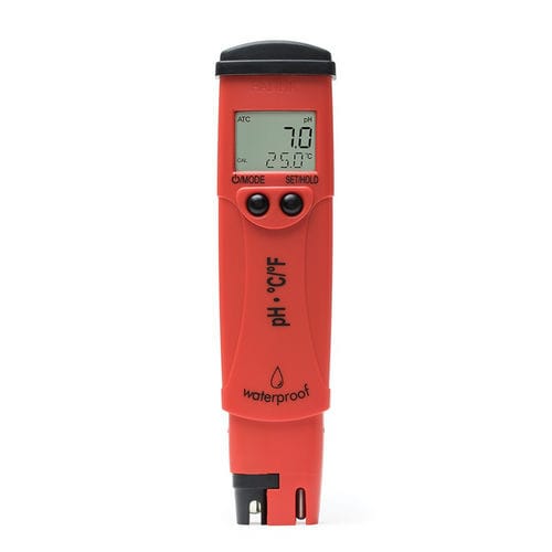 Comprobador de pH/potencial redox - HI98127 - Hanna Instruments - de batería / portátil / digital
