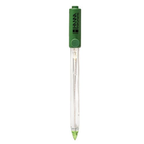 Electrodo electroquímico de pH - HI10530 - Hanna Instruments - de vidrio / recargable