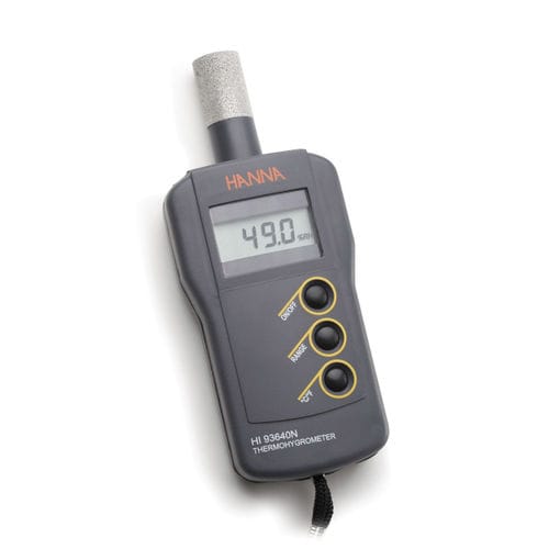Termo-higrómetro para HVAC - HI93640 - Hanna Instruments - digital / compacto / portátil