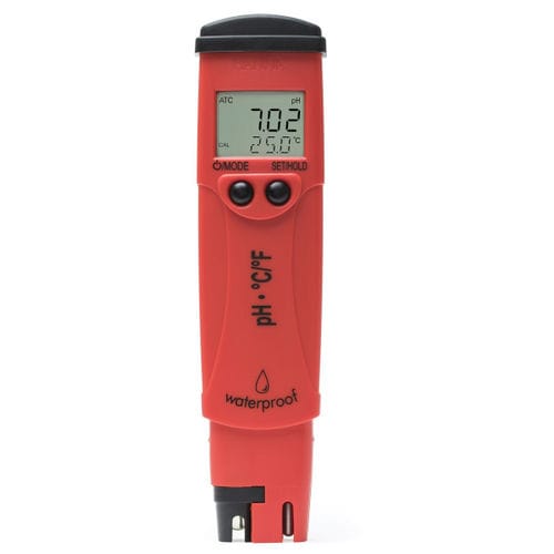 Comprobador de temperatura - HI98128 - Hanna Instruments - de pH / portátil / digital