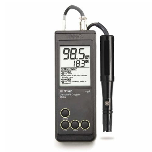 Aparato de medición de oxígeno disuelto - HI9142 - Hanna Instruments - portátil / automático