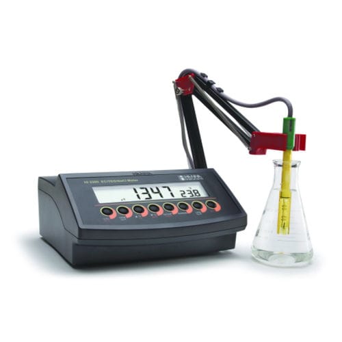 Aparato de medición temperatura - HI2300-01 - Hanna Instruments - TDS (Total Sólidos Disueltos) / de salinidad / amperométrico