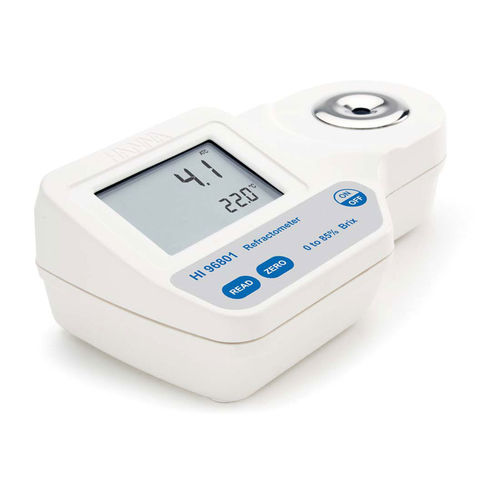 Refractómetro digital - HI96801 - Hanna Instruments - portátil / para la industria agroalimentaria