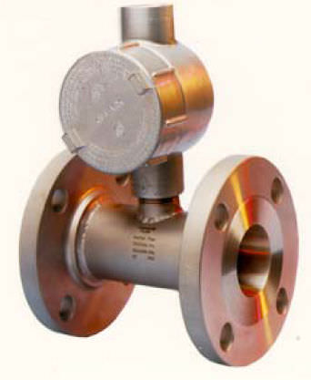 Caudalímetro de turbina - API series - Hoffer Flow Controls - volumétrico / para líquido / con brida