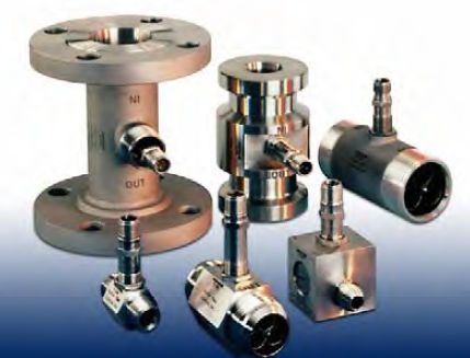 Caudalímetro de turbina - HO series - Hoffer Flow Controls - volumétrico / para líquido / en línea