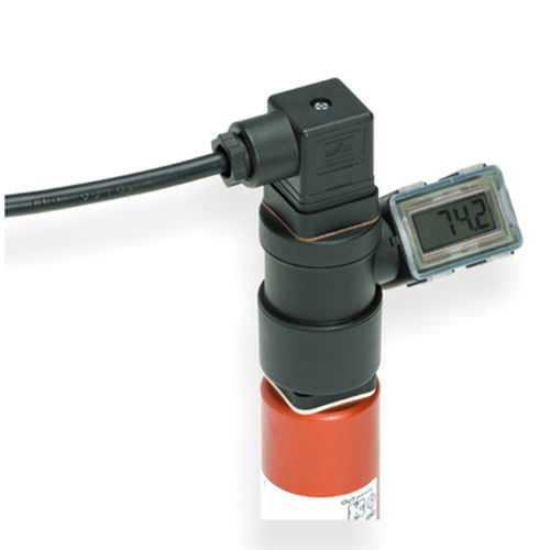 Visualizador LCD - 801  - HUBA CONTROL - digital / de 3 dígitos / para sensor