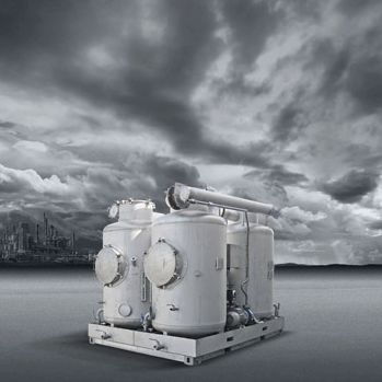 Lavador de gases en seco - KOKS Group b.v.  - químico / tóxico / móvil