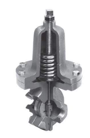 Regulador de contrapresión para gas - Mark 50, 501, 502, 51 series - JORDAN VALVE - de membrana / monoetapa / industrial
