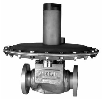 Regulador de presión para gas - Mark 608 - JORDAN VALVE - de membrana / monoetapa / industrial