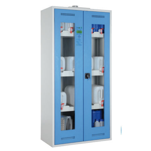 Armario de almacenamiento - CHS-KAN 950 GL - LaCont Umwelttechnik GmbH  - de suelo / con estantes / con puertas dobles