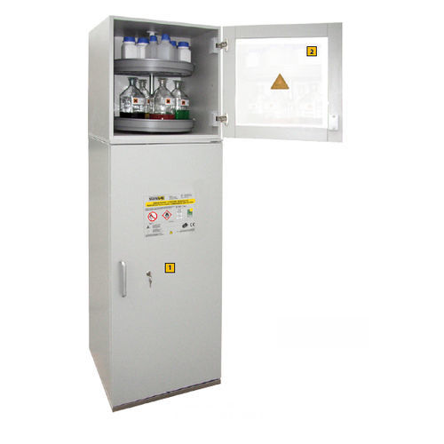 Armario de almacenamiento - Typ 90 / 600 KL2 - LaCont Umwelttechnik GmbH  - de suelo / de puertas batientes / de chapa de acero