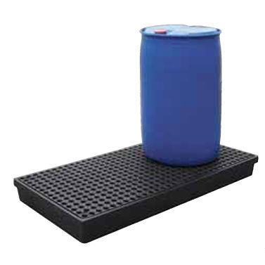 Cubeta de retención de 2 bidones - PE-BS1 - LaCont Umwelttechnik GmbH  - de polietileno