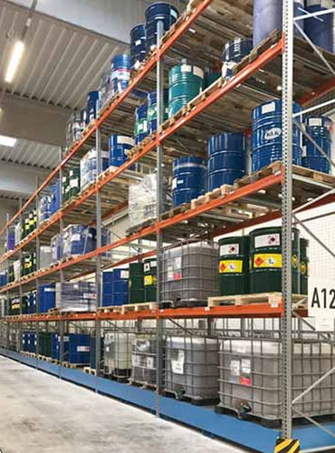 Sistema de estanterías para barriles - LaCont Umwelttechnik GmbH  - con paleta