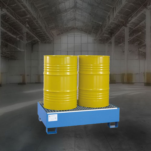 Cubeta de retención de 2 bidones - CW 2 - LaCont Umwelttechnik GmbH  - de acero galvanizado / antincendio