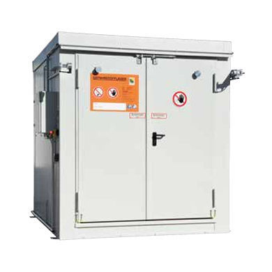 Contenedor de transporte - WSC 2-CL/F90 - LaCont Umwelttechnik GmbH  - de protección / de acero